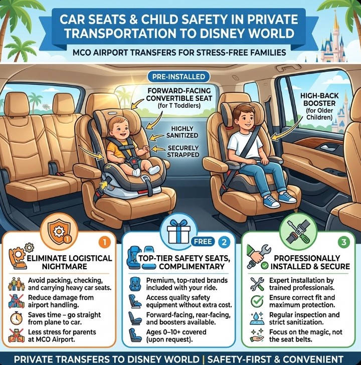 MCO to Disney: Child Safety & Car Seats in Orlando