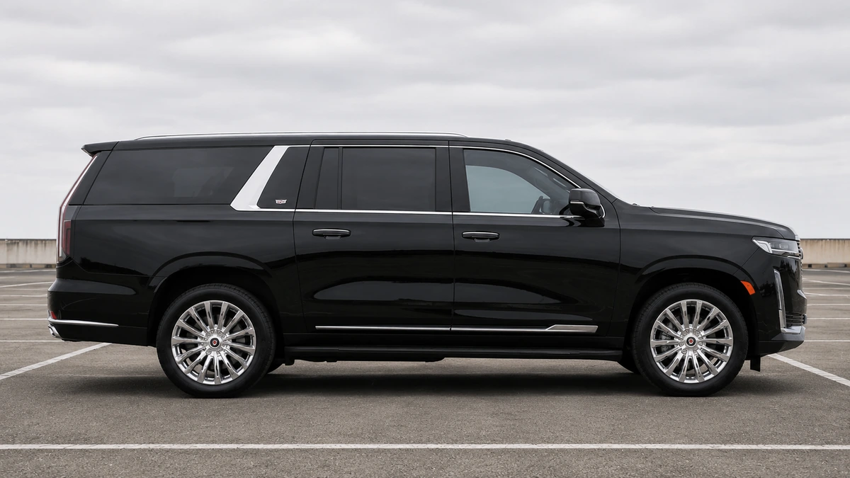 Genie VIP - Cadillac Escalade ESV, Side view