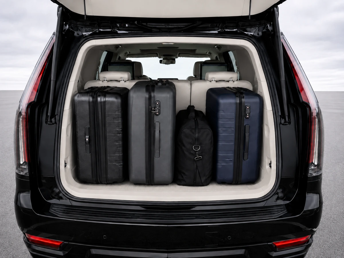Genie VIP - Cadillac Escalade ESV, trunk