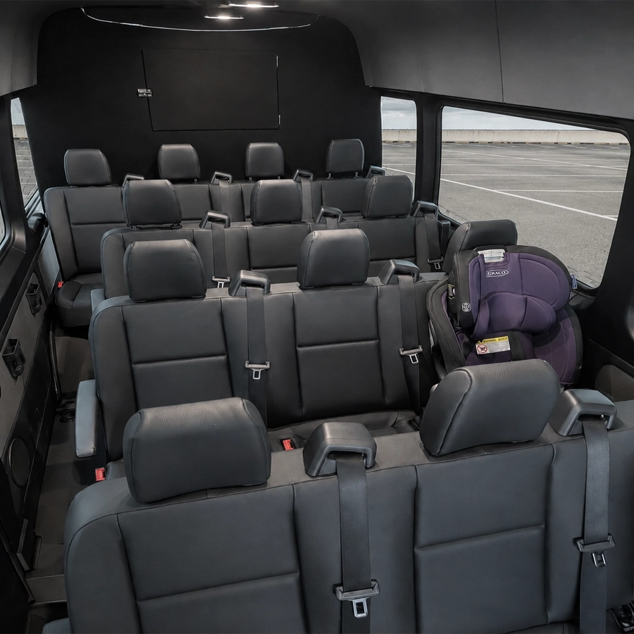 Genie XL - Mercedes Sprinter Van, interior