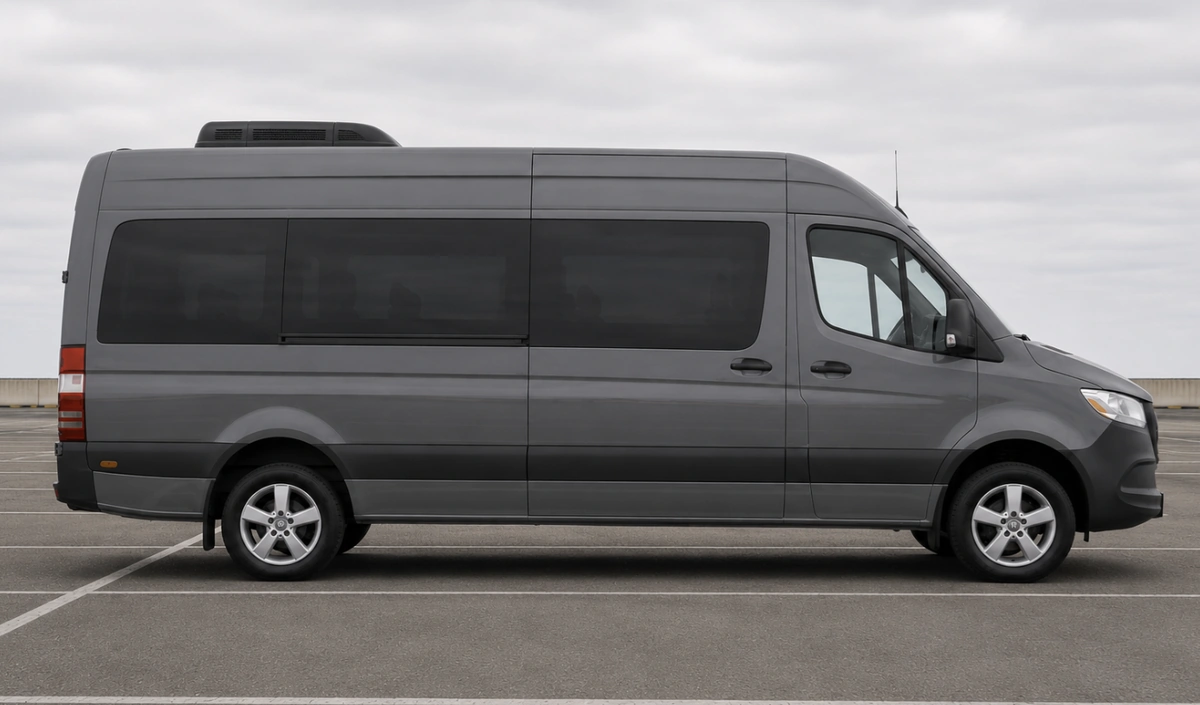Genie XL - Mercedes Sprinter Van, Side view