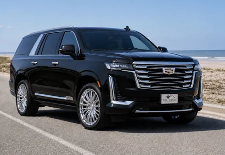 The Genie VIP Cadillac Escalade ESV in the Orlando fleet