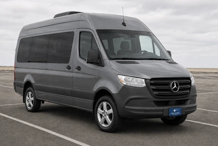 Genie XL - Mercedes Sprinter Van, Front view