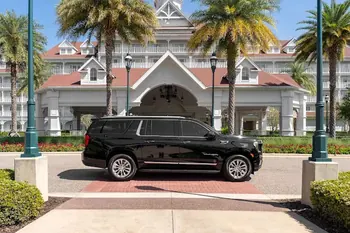 Family Arriving at Disney World Resort