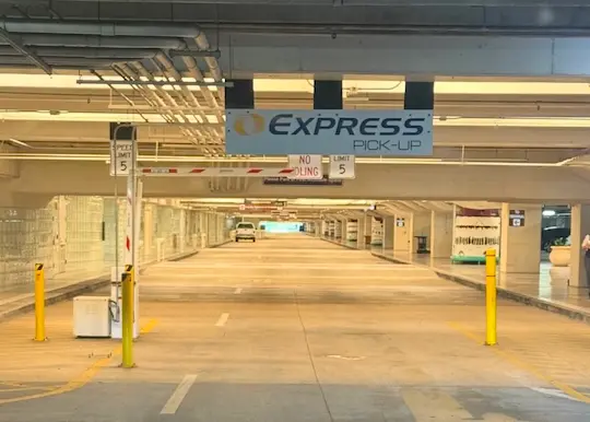 Streamlined curbside express pickup