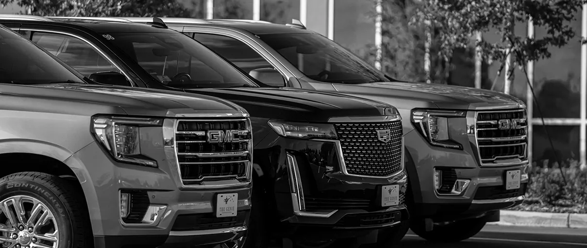 Premium private transportation vehicle, from MCO to Universal Studios